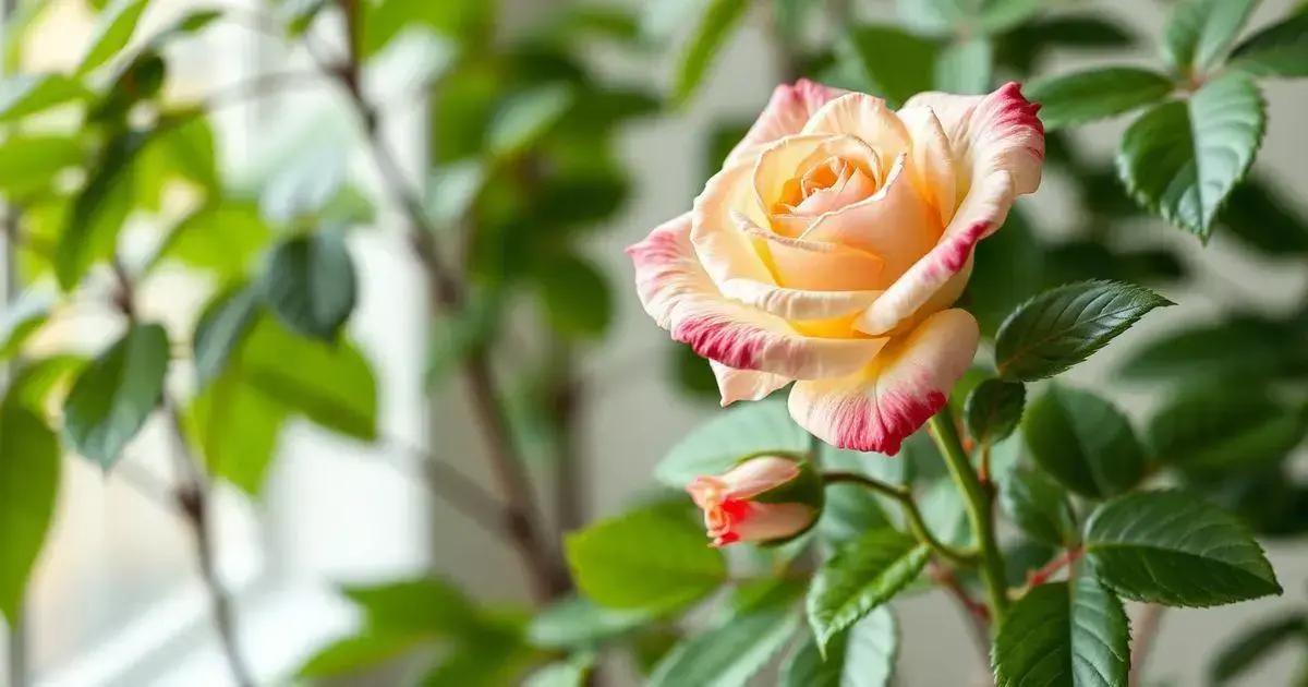 Best lighting conditions for healthy indoor roses