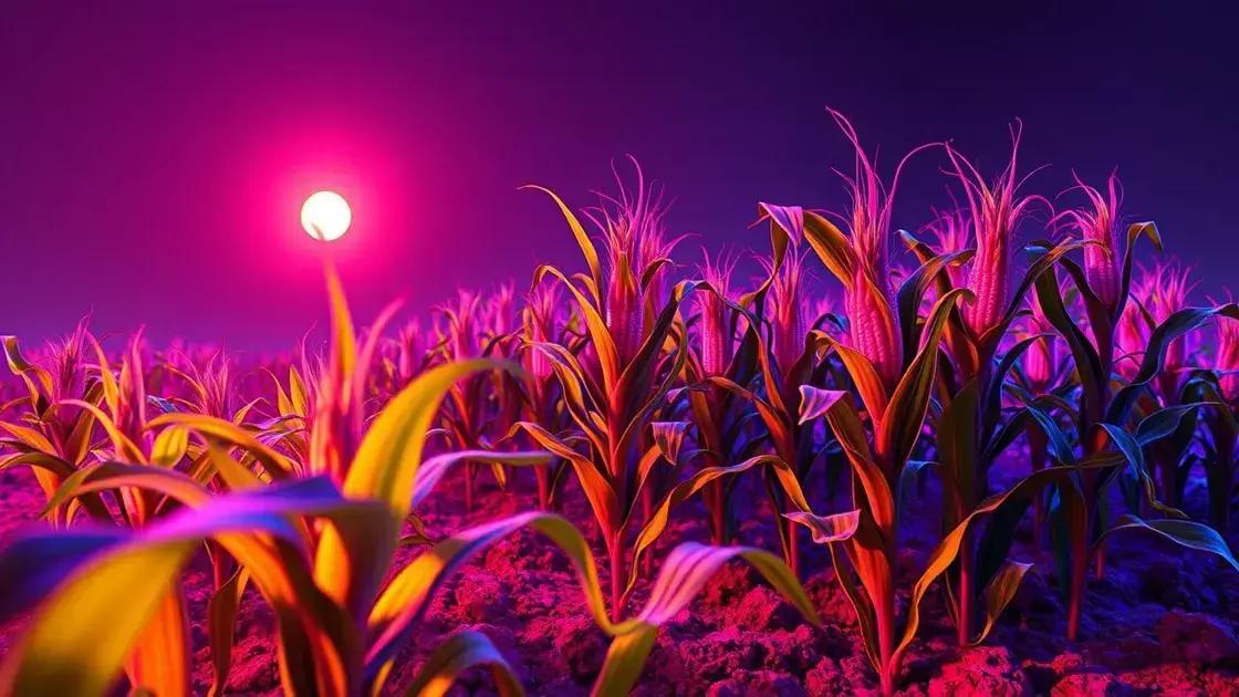 Best soil and light requirements for corn plants