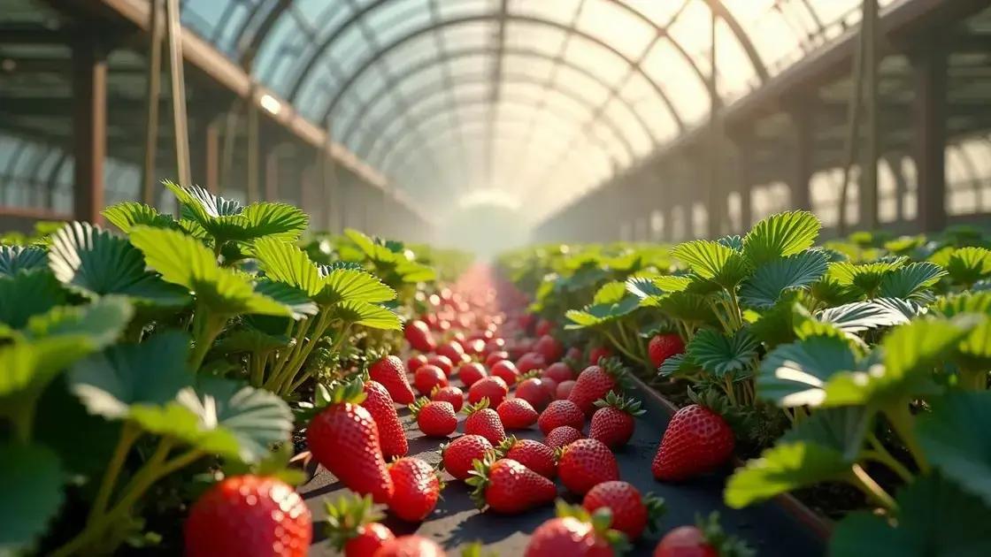 Best sunlight requirements for thriving strawberry plants