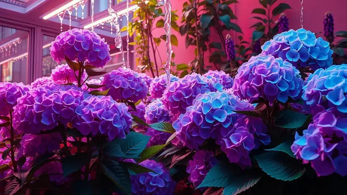 Best watering techniques for hydrangea plants indoors