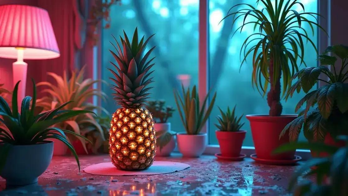 Essential watering techniques for indoor pineapple care