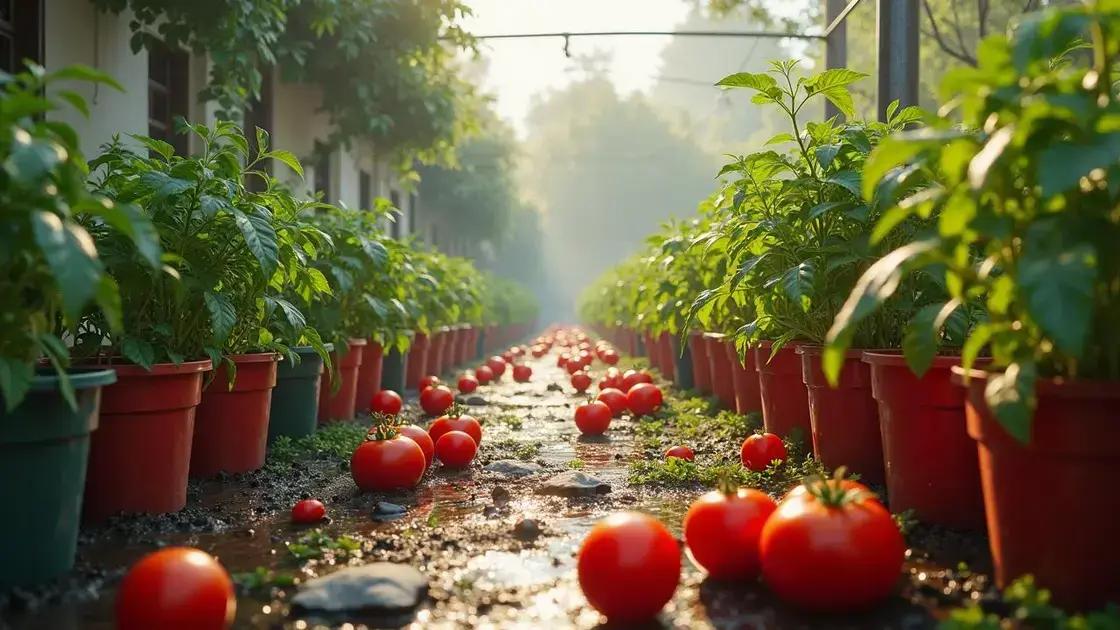 Essential watering tips for healthy container-grown tomatoes