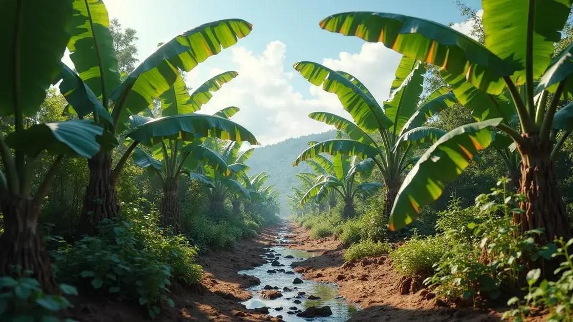 Fertilizing techniques to boost banana plant health