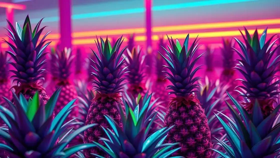 Light and Watering Needs for Indoor Pineapples