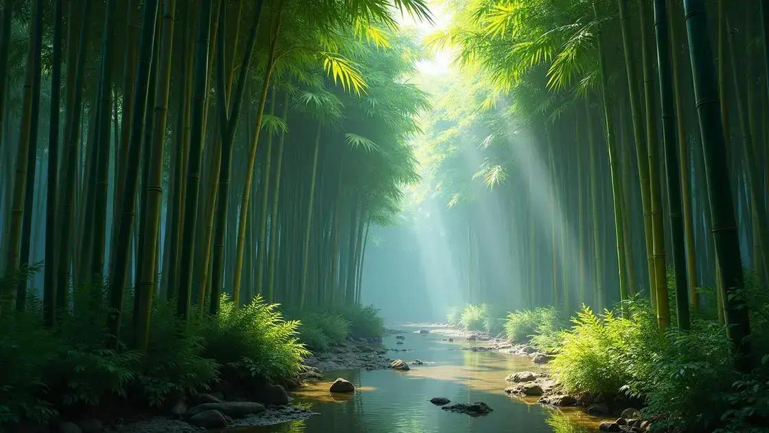 Optimal lighting conditions for healthy bamboo growth