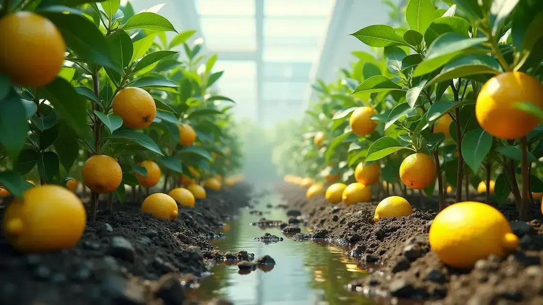 Optimal soil requirements for vibrant lemon plants