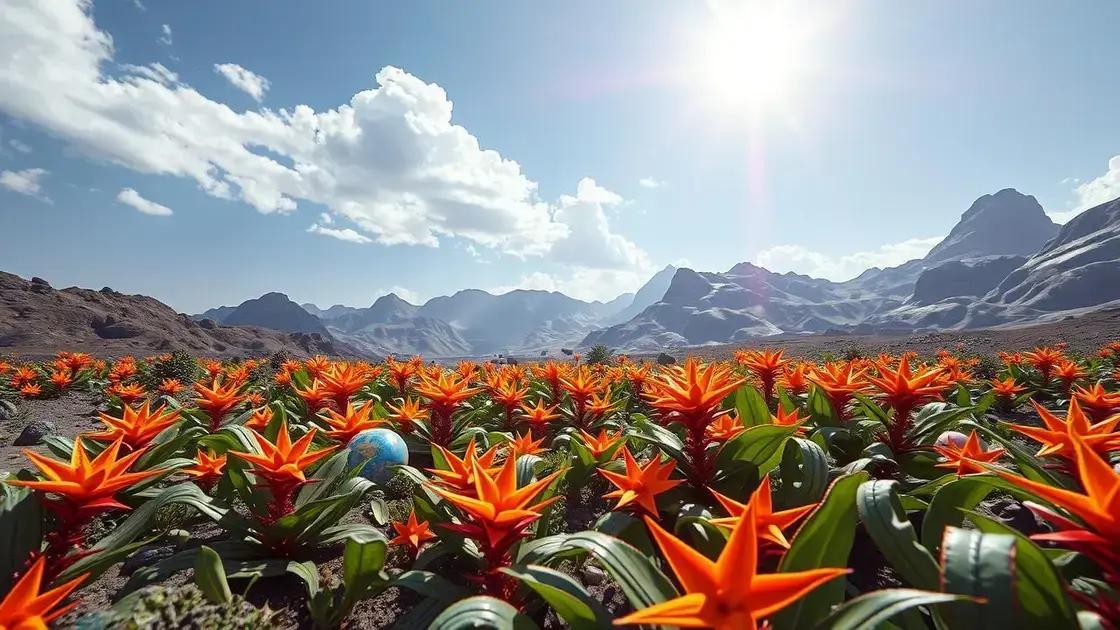 Sunlight requirements for optimal orange star plant growth