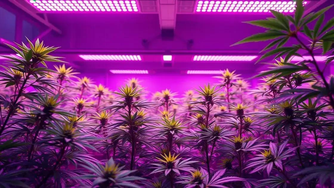 Understanding lighting for optimal cannabis growth