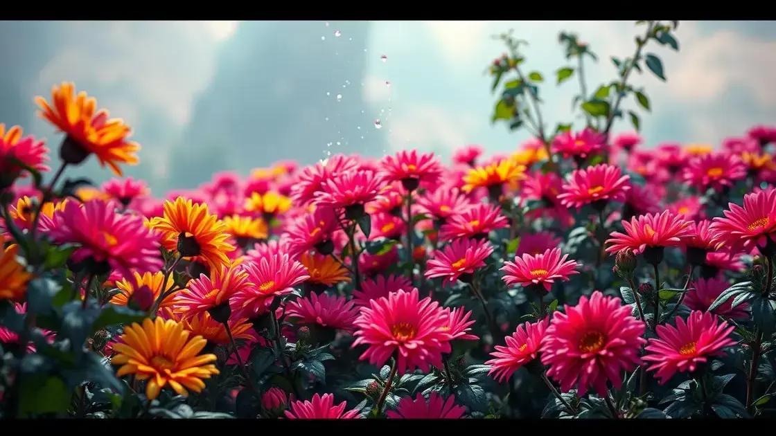 Watering and fertilizing tips for outdoor chrysanthemums