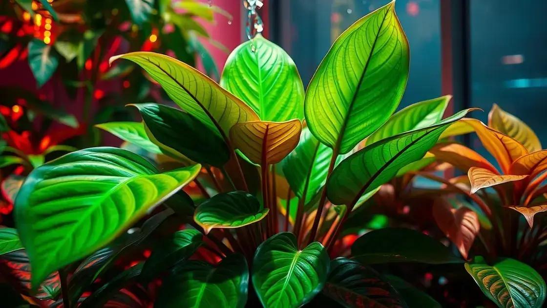 Watering tips for a healthy philodendron