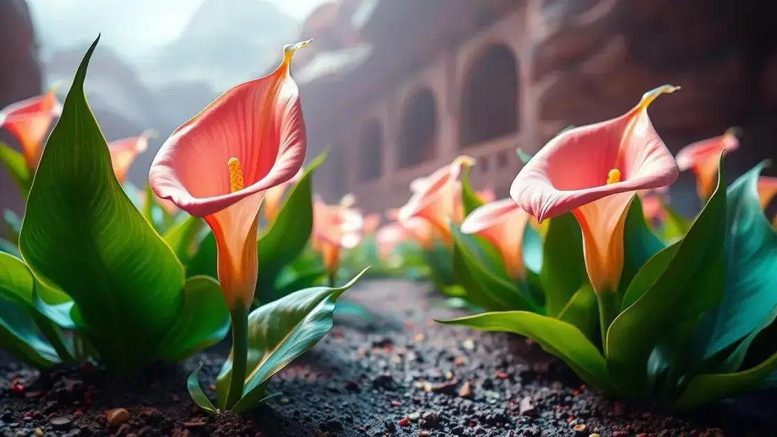 Best soil for a healthy calla lily care