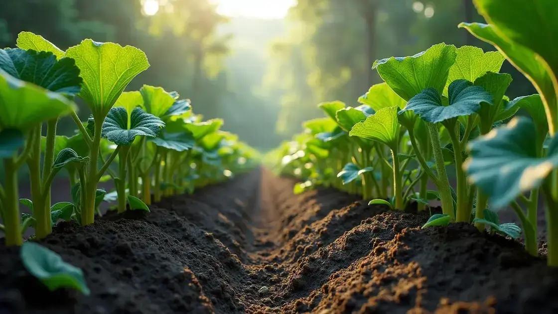 Soil requirements to boost zucchini plant health