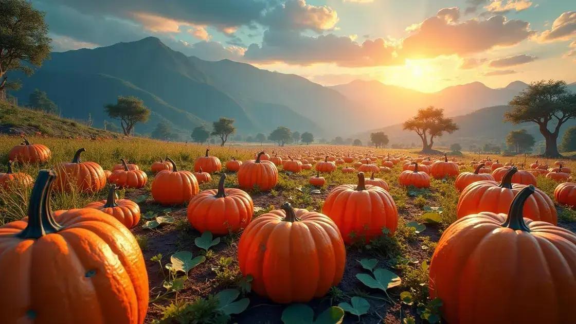 Watering schedule and sunlight exposure for healthy pumpkins