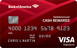 Bank of America® Customized Cash Rewards Credit Card for Students